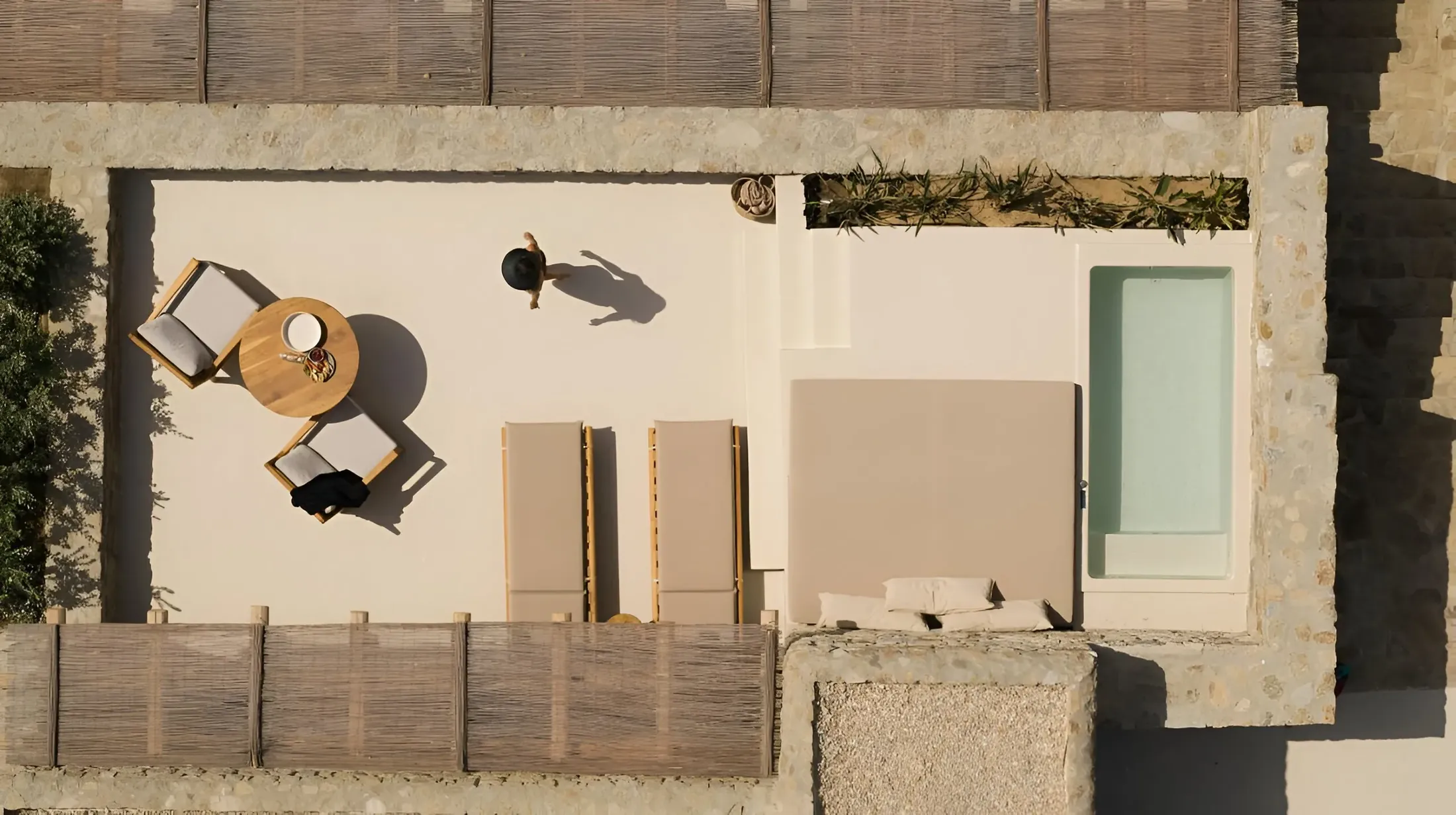 13 - Mykonos Fanari terrazza drone