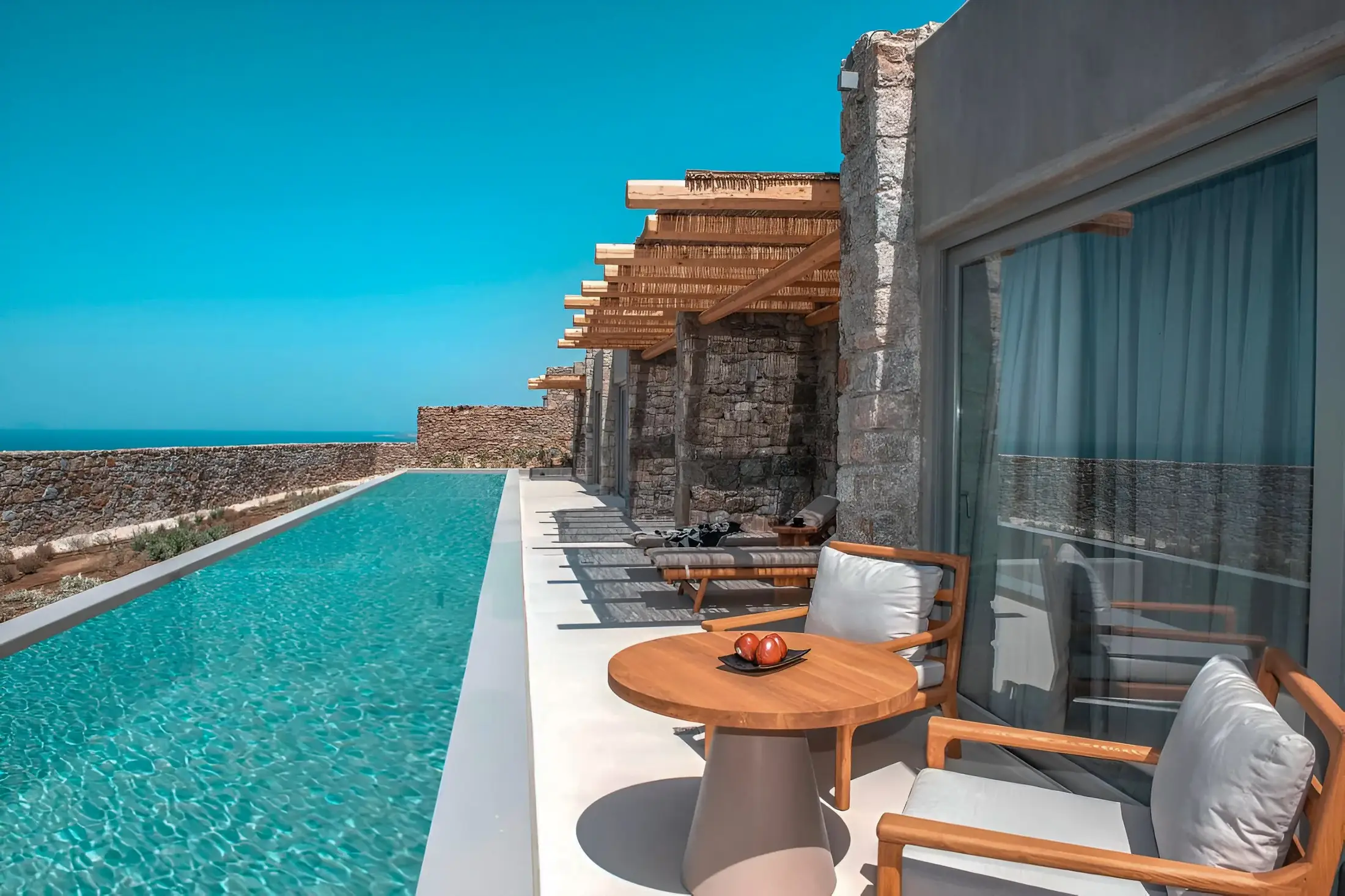 7 - Mykonos Fanari piscina privata terrazza