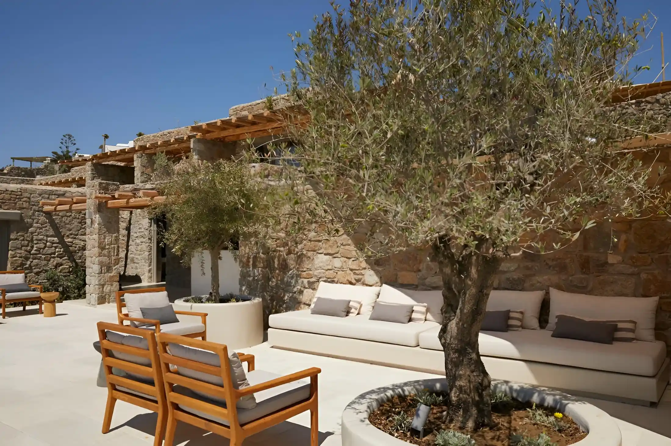 8 - Mykonos Fanari area relax esterna